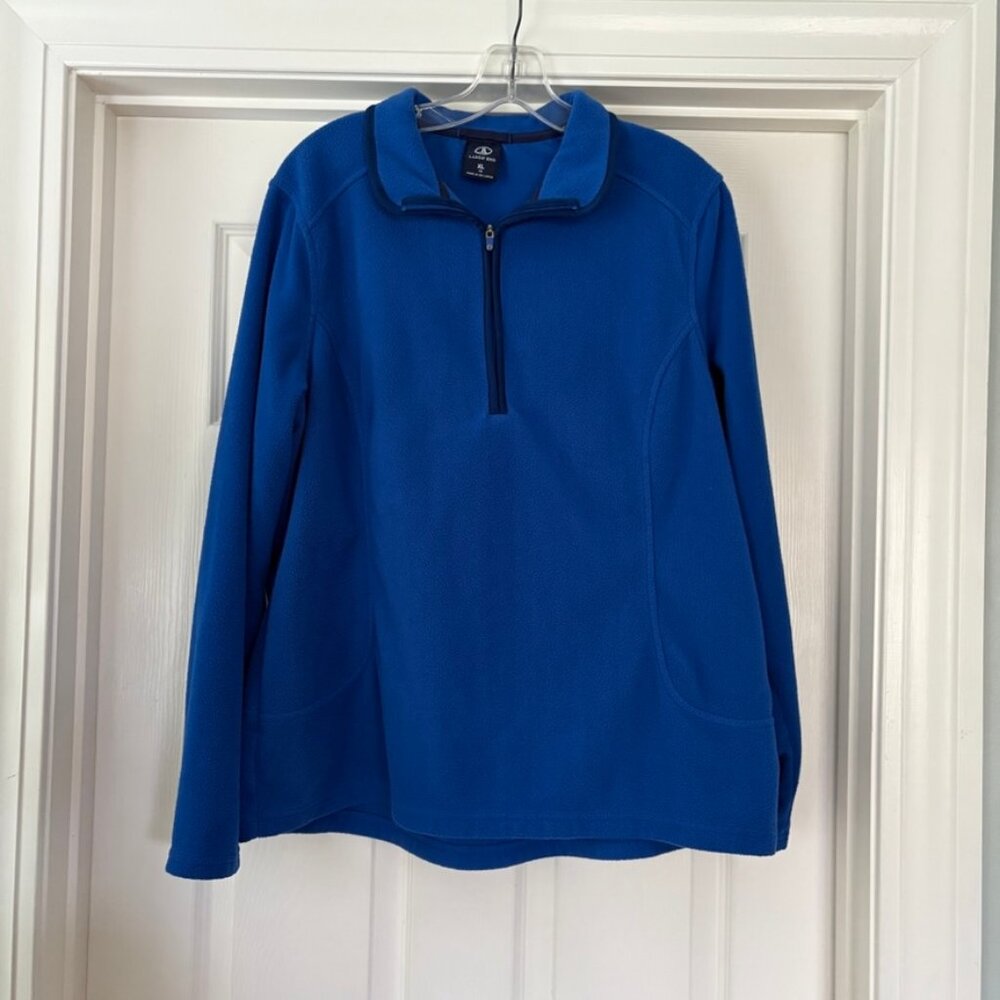 Land's End quarter-zip fleece, women's XL (18)